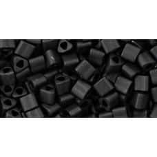 Треугольный ТОХО 8/0 Opaque-Frosted Jet (49F) - 250гр
