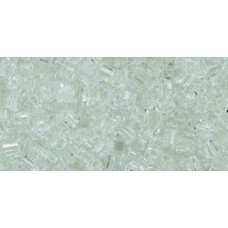Японский треугольный бисер TOHO Beads 11/0 Transparent Crystal (1)