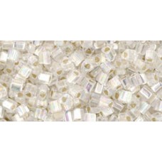 Треугольный ТОХО 11/0 Silver-Lined Rainbow Crystal (2021) - 250гр