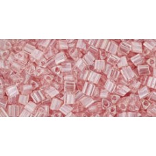 Японский треугольный бисер TOHO Beads 11/0 Transparent-Lustered Rose (290) - 250гр