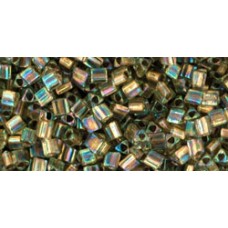 Треугольный ТОХО 11/0 Gold-Lined Rainbow Lt Jonquil (998) - 250гр