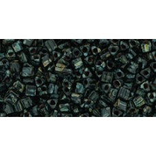 Треугольный ТОХО 11/0 HYBRID Jet - Picasso (Y302) - 100гр