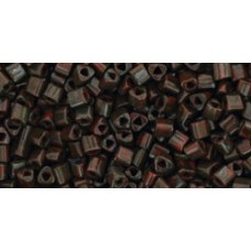 Треугольный ТОХО 11/0 HYBRID Pepper Red - Picasso (Y304) - 100гр