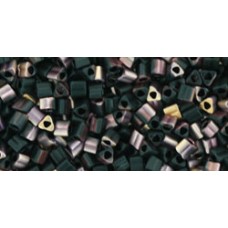 Японский треугольный бисер TOHO Beads 11/0 HYBRID Apollo - Jet (Y852) - 100гр