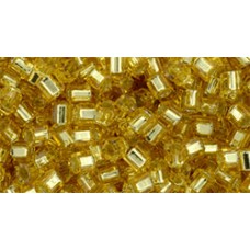 Рубка ТОХО 8/0 Silver-Lined Lt Topaz (22) - 250гр