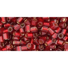 Рубка ТОХО 8/0 Silver-Lined Ruby (25C) - 250гр