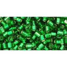 Рубка ТОХО 8/0 Silver-Lined Grass Green (27B) - 250гр