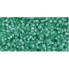 Рубка ТОХО 11/0 Silver-Lined Milky Lt Peridot (2118) - 250гр