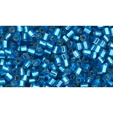 Японская рубка TOHO Beads 11/0 Silver-Lined Aqua (23BD)