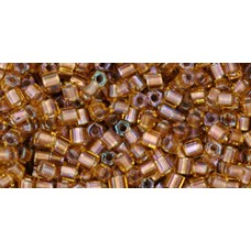 Японская рубка TOHO Beads 11/0 Gold-Lined Rainbow Topaz (278)