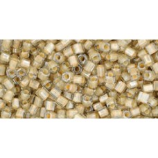 Рубка ТОХО 11/0 Inside-Color Black Diamond/Orange Creme-Lined (369) - 250гр