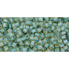Рубка ТОХО 11/0 Inside-Color Rainbow Lt Topaz/Sea Foam-Lined (952) - 250гр