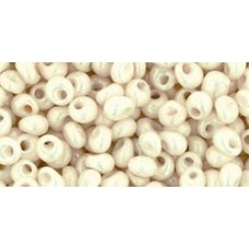 Магатама ТОХО 3мм Opaque-Lustered Navajo White (122) - 250гр