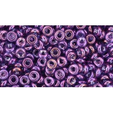 Деми раунд ТОХО 8/0 Gold-Lustered Dk Amethyst (205) - 100гр Деми раунд ТОХО 8/0 Gold-Lustered Dk Amethyst (205) - 100гр