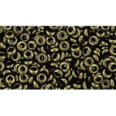 Деми раунд ТОХО 8/0 Gold-Lustered Dk Antique Bronze (422) - 100гр Деми раунд ТОХО 8/0 Gold-Lustered Dk Antique Bronze (422) - 100гр