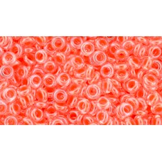 Бисер Деми Раунд ТОХО 8/0 Luminous Neon Salmon (803) - 100гр