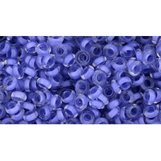Бисер Деми Раунд ТОХО 8/0 Inside-Color Crystal/Neon Purple-Lined (977) - 100гр