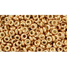 Бисер Деми Раунд ТОХО 8/0 PermaFinish - Galvanized Rose Gold (PF551) - 100гр