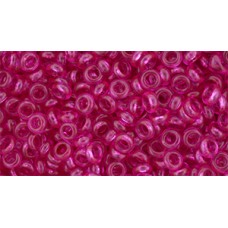 Деми раунд ТОХО 8/0 HYBRID Transparent - Pink Yarrow (YPS0051) - 100гр