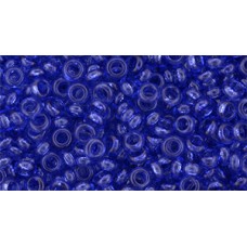 Японский бисер деми раунд TOHO Beads 8/0 HYBRID ColorTrends: Transparent - Snorkel Blue (YPS0057)