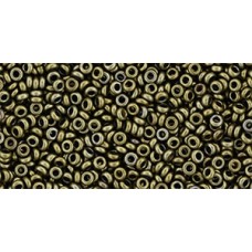 Деми раунд ТОХО 11/0 Bronze Antique Gold (225) - 100гр