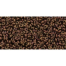 Бисер Деми Раунд ТОХО 11/0 Higher-Metallic Cinnamon Bronze (501) - 100гр