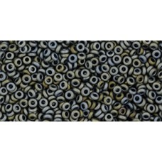 Деми раунд ТОХО 11/0 Matte-Color Iris - Gray (613) - 100гр