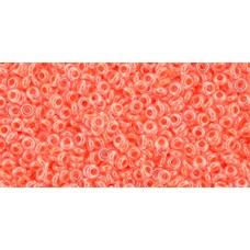 Бисер Деми Раунд ТОХО 11/0 Luminous Neon Salmon (803) - 100гр