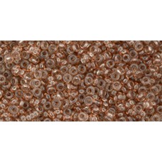 Деми раунд ТОХО 11/0 HYBRID Transparent - Hazelnut (YPS0045) - 100гр