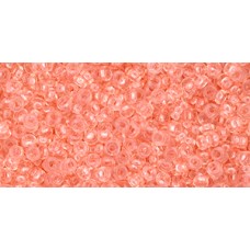 Деми раунд ТОХО 11/0 HYBRID Transparent - Rose Quartz (YPS0055) - 100гр