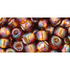 Круглый бисер ТОХО 3/0 Silver-Lined Rainbow Topaz (2034) - 250гр