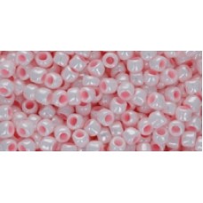 Круглый бисер ТОХО 6/0 Opaque-Lustered Baby Pink (126) - 250гр