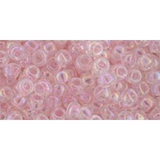 Круглый бисер ТОХО 6/0 Dyed-Rainbow Ballerina Pink (171) - 250гр