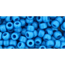 Круглый бисер ТОХО 6/0 Opaque Cornflower (43D) - 250гр