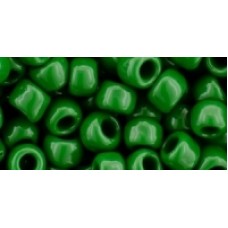 Круглый бисер ТОХО 6/0 Opaque Pine Green OS (47H) - 250гр
