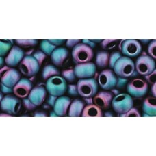 Круглый бисер ТОХО 6/0 Matte-Color Iris - Blue (705) - 250гр