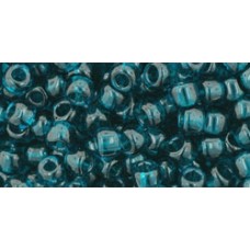 Круглый бисер ТОХО 6/0 Transparent Capri Blue (7BD) - 250гр