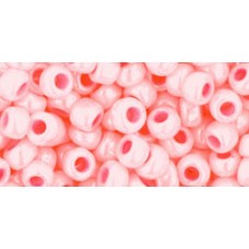 Круглый бисер ТОХО 6/0 Opaque-Pastel Peach Blossom (811) - 250гр
