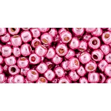 Круглый Бисер ТОХО 6/0 PermaFinish - Galvanized Pink Lilac (PF553) - 250гр