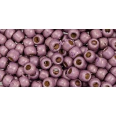 Круглый Бисер ТОХО 6/0 PermaFinish Galvanized Matte Lavender (PF554F) - 250гр