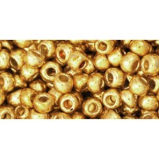 Круглый бисер ТОХО 6/0 PermaFinish - Galvanized Starlight (PF557) - 250гр