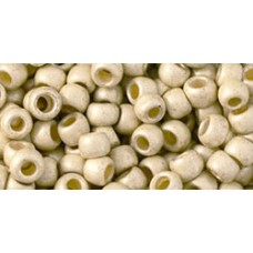 Круглый бисер ТОХО 6/0 PermaFinish - Matte Galvanized Aluminum (PF558F) - 250гр