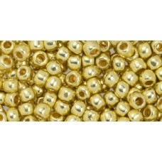 Круглый Бисер ТОХО 6/0 PermaFinish Galvanized Yellow Gold (PF559) - 250гр