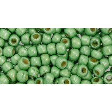 Круглый Бисер ТОХО 6/0 PermaFinish Galvanized Matte Seafoam (PF560F) - 250гр