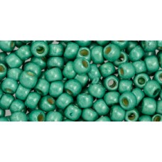 Круглый Бисер ТОХО 6/0 PermaFinish Galvanized Matte Lt Teal (PF561F) - 250гр