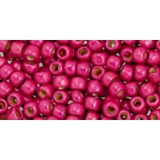 Круглый Бисер ТОХО 6/0 PermaFinish Galvanized Matte Orchid (PF563F) - 250гр