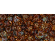 Круглый бисер ТОХО 6/0 HYBRID Natural - Picasso (Y301) - 250гр