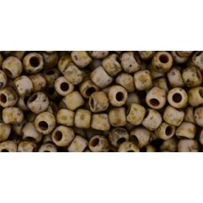 Круглый бисер ТОХО 6/0 HYBRID Opaque-Frosted Lavender - Picasso (Y311F) - 250гр