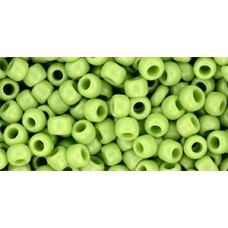 Круглый бисер ТОХО 6/0 HYBRID Sueded Gold Sour Apple (Y622) - 250гр