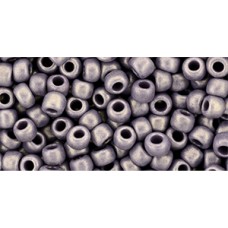 Круглый бисер ТОХО 6/0 HYBRID Sueded Gold Opaque Lavender (Y626) - 250гр